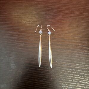 RLM Studio Sleek .925 Sterling Silver Drop Earrings